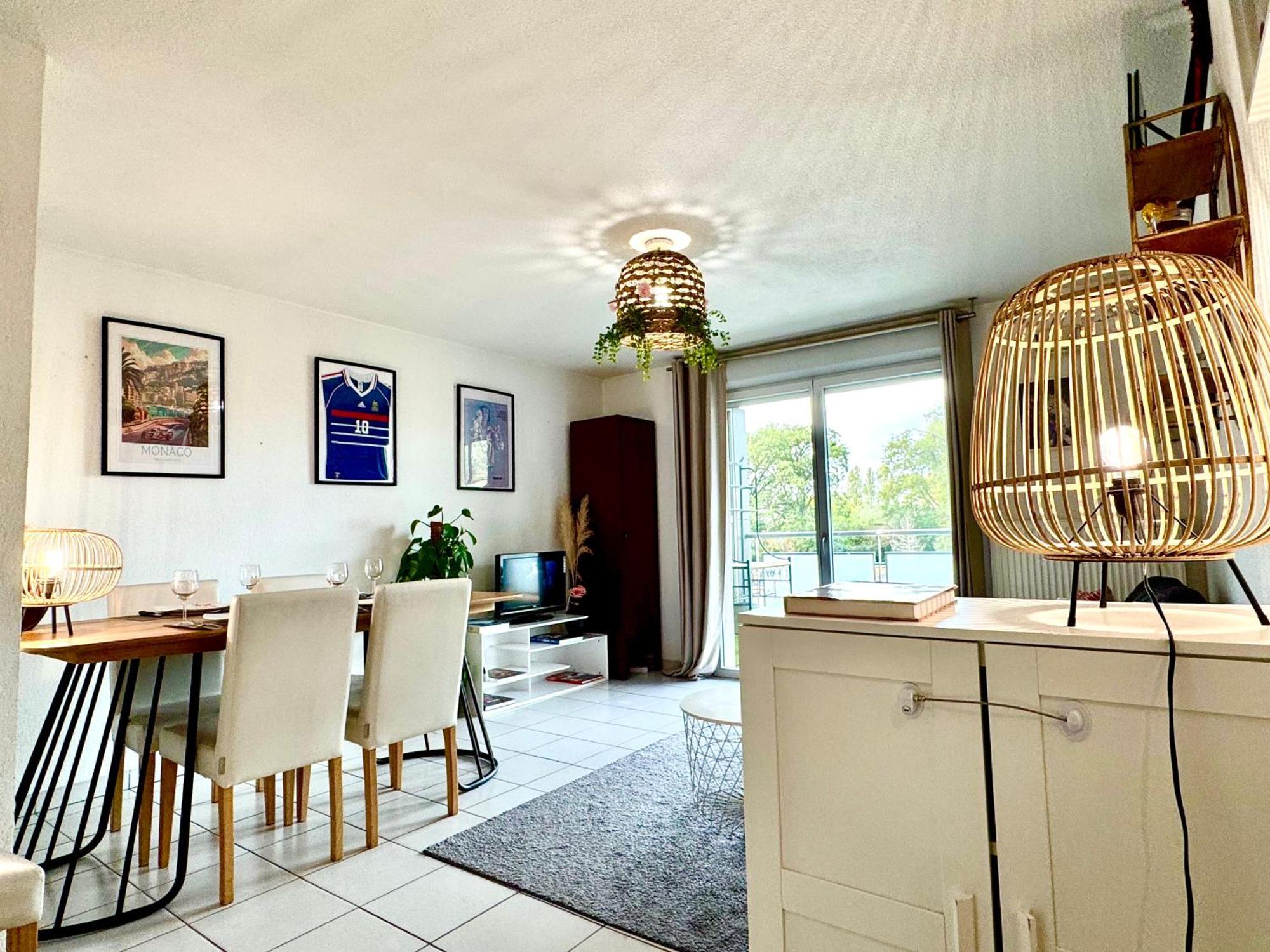 Bel Appartement T3 De 60M2 Avec Parking, Terrasse, Proche Du Metro Et Du Periph Toulouse Eksteriør billede
