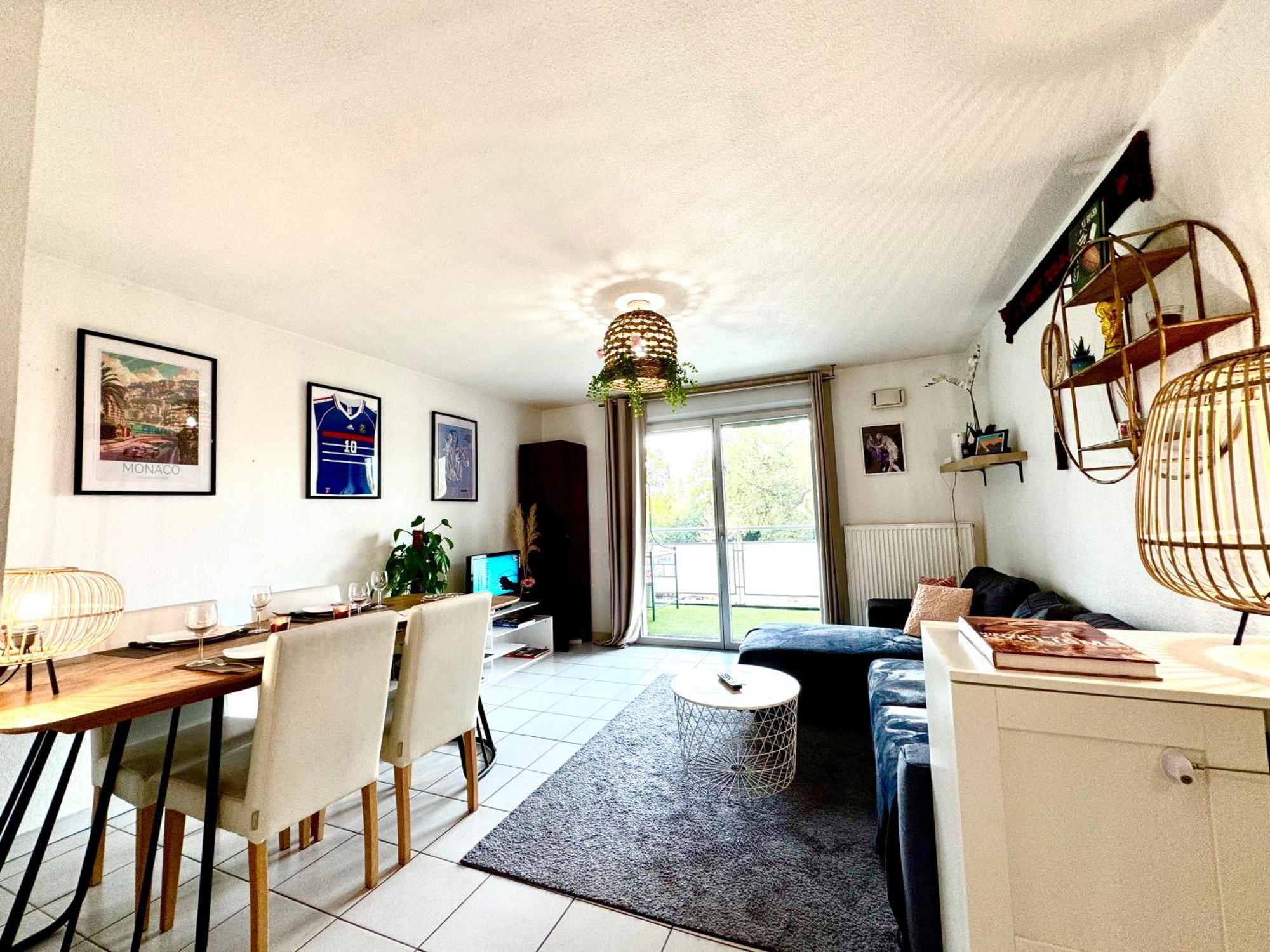 Bel Appartement T3 De 60M2 Avec Parking, Terrasse, Proche Du Metro Et Du Periph Toulouse Eksteriør billede