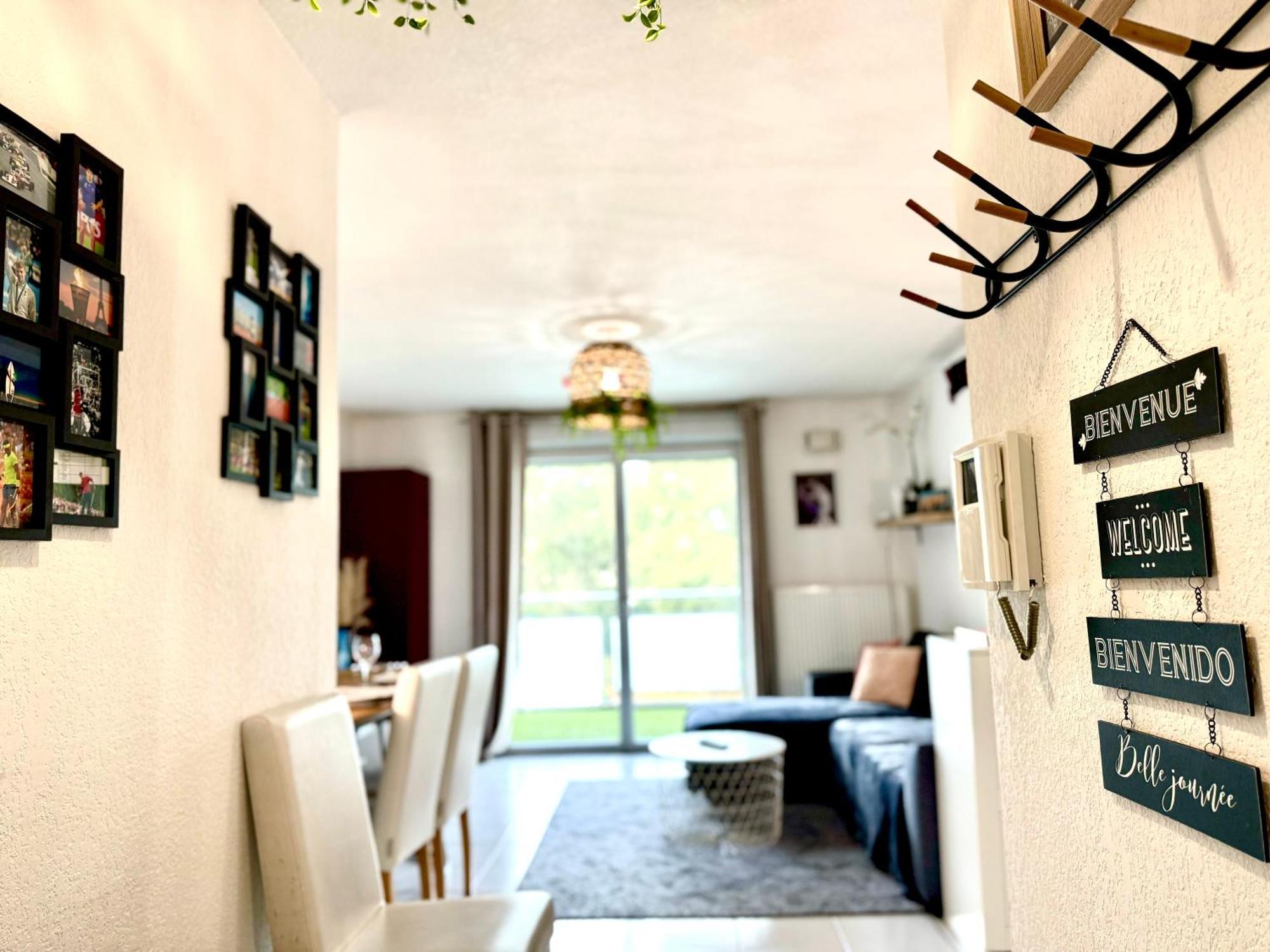 Bel Appartement T3 De 60M2 Avec Parking, Terrasse, Proche Du Metro Et Du Periph Toulouse Eksteriør billede