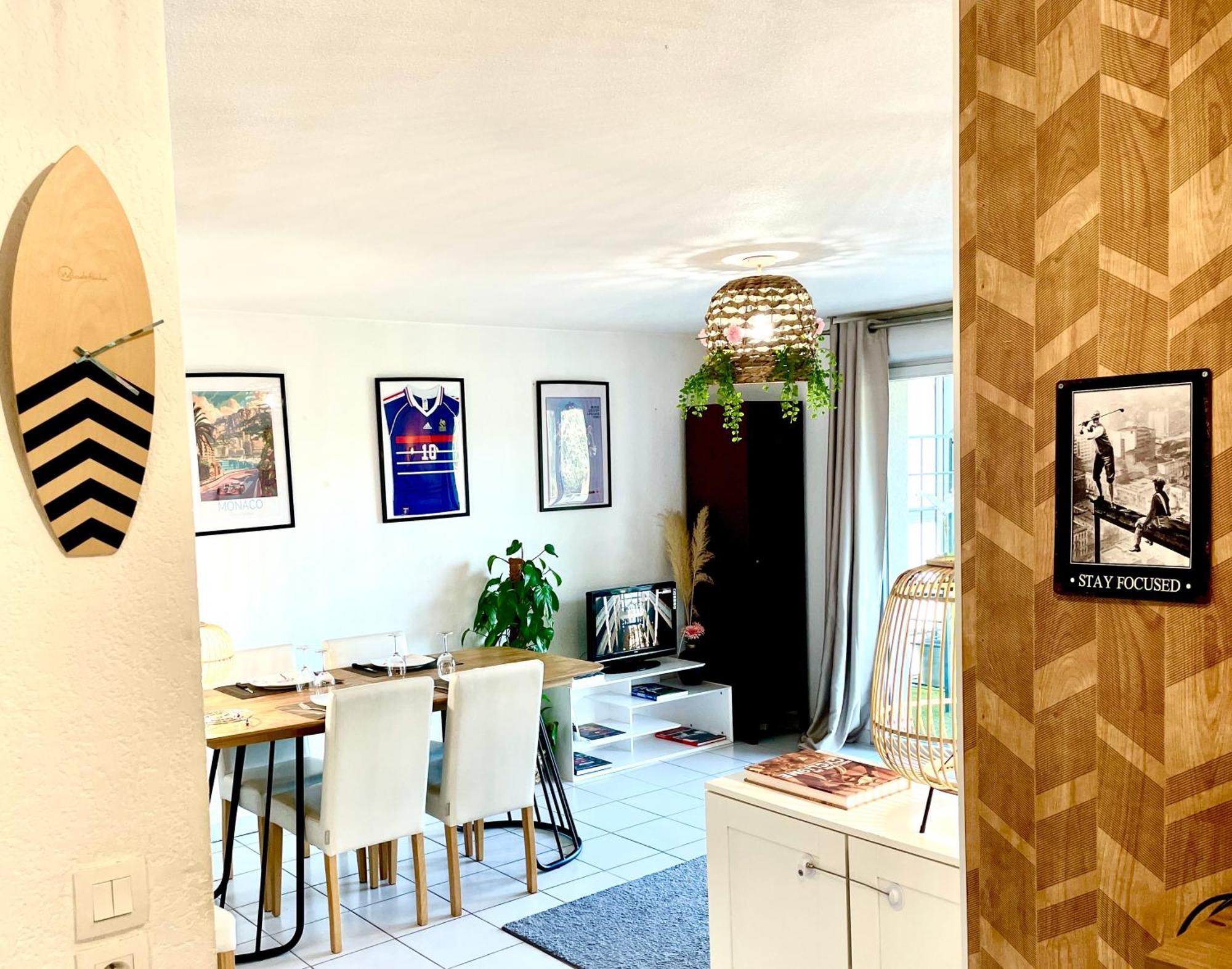 Bel Appartement T3 De 60M2 Avec Parking, Terrasse, Proche Du Metro Et Du Periph Toulouse Eksteriør billede