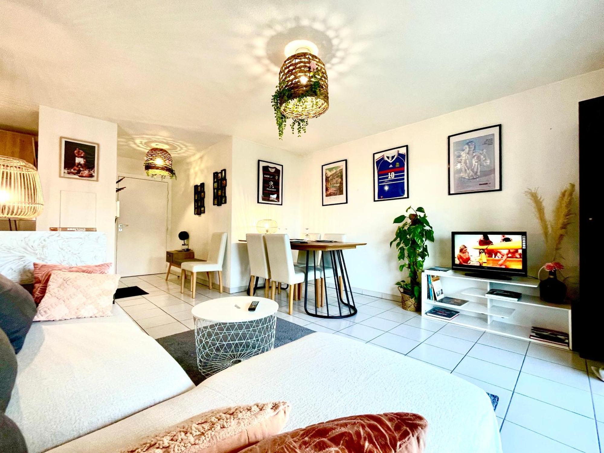 Bel Appartement T3 De 60M2 Avec Parking, Terrasse, Proche Du Metro Et Du Periph Toulouse Eksteriør billede